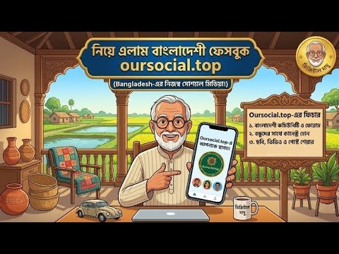 নিয়ে এলাম বাংলাদেশী ফেসবুক oursocial.top